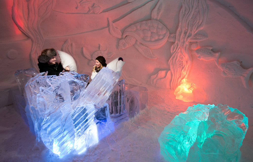 hotel de glace finlande